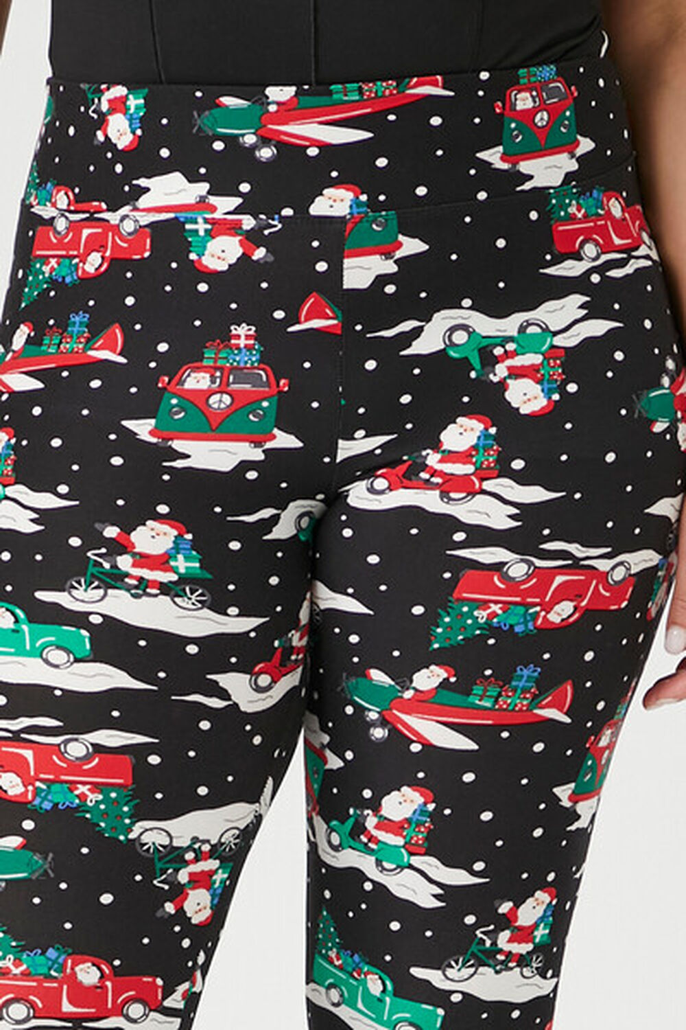 Travel Santa Leggings