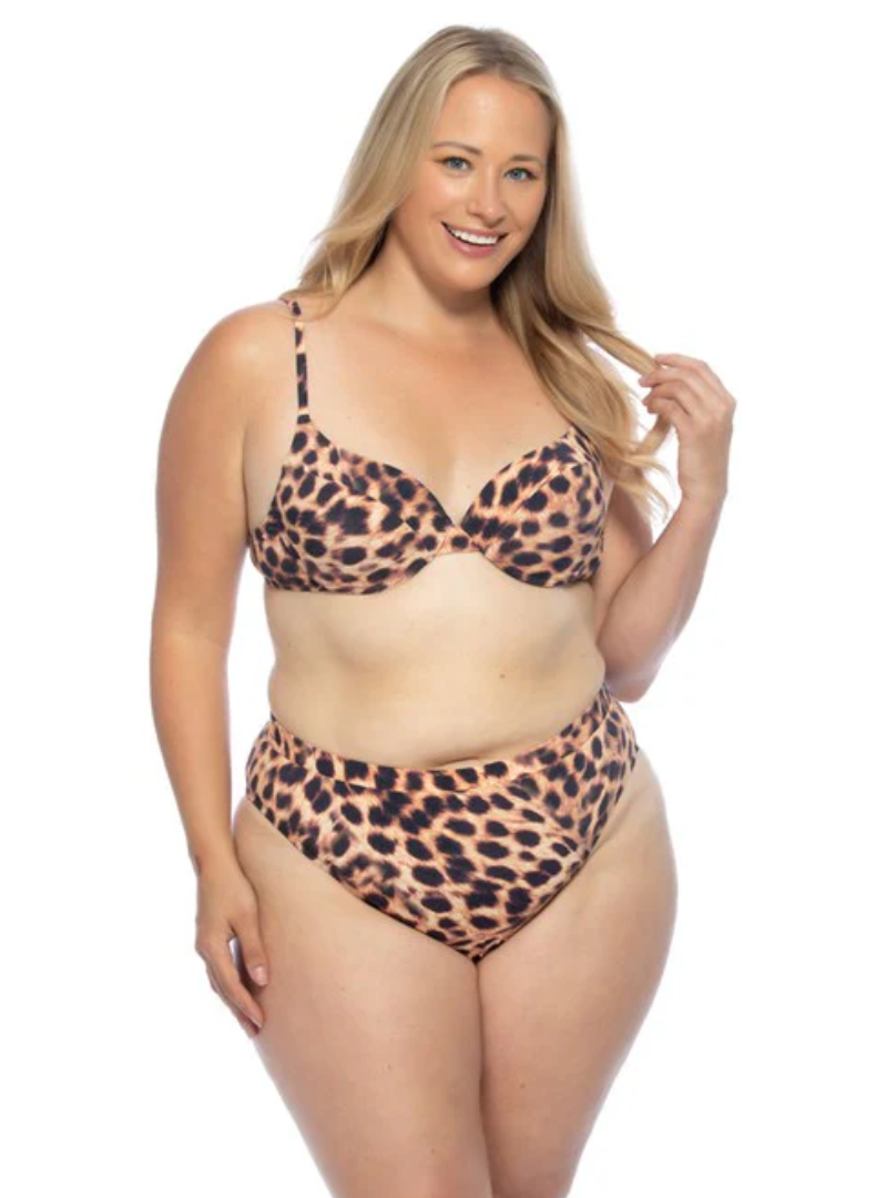 Leopard Bikini Bra