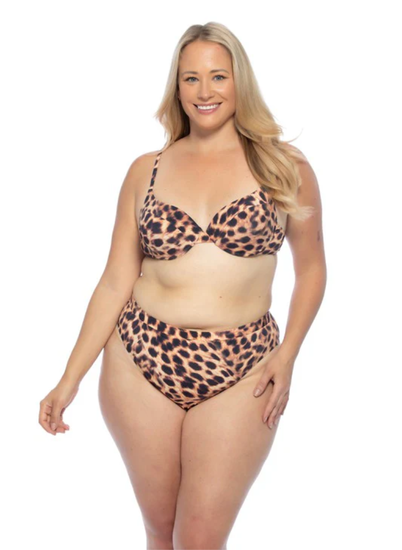 Leopard Bikini Bra