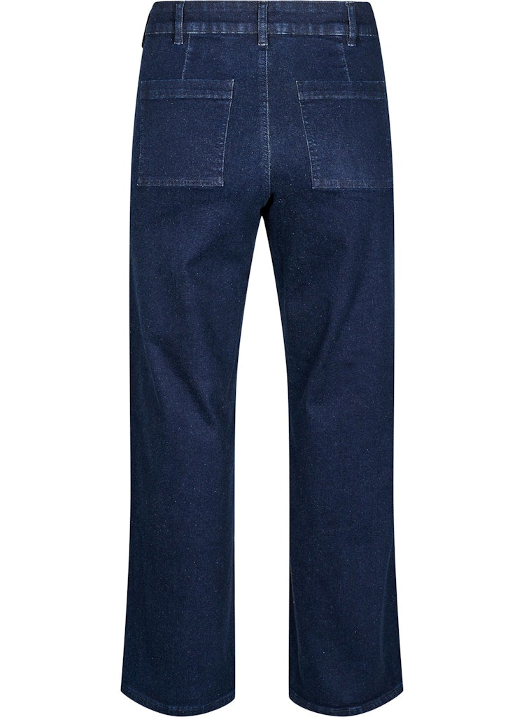 Selina Wide Jeans - Denim