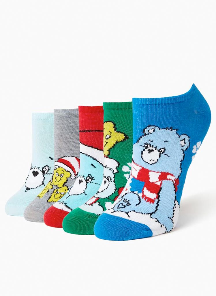 Jóla Carebears Sokkar - 5 pör