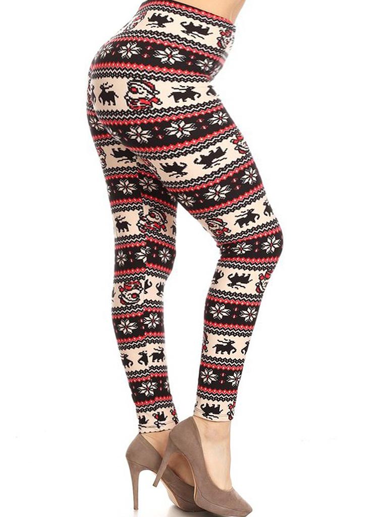 Soft Leggings - Xmas Knit