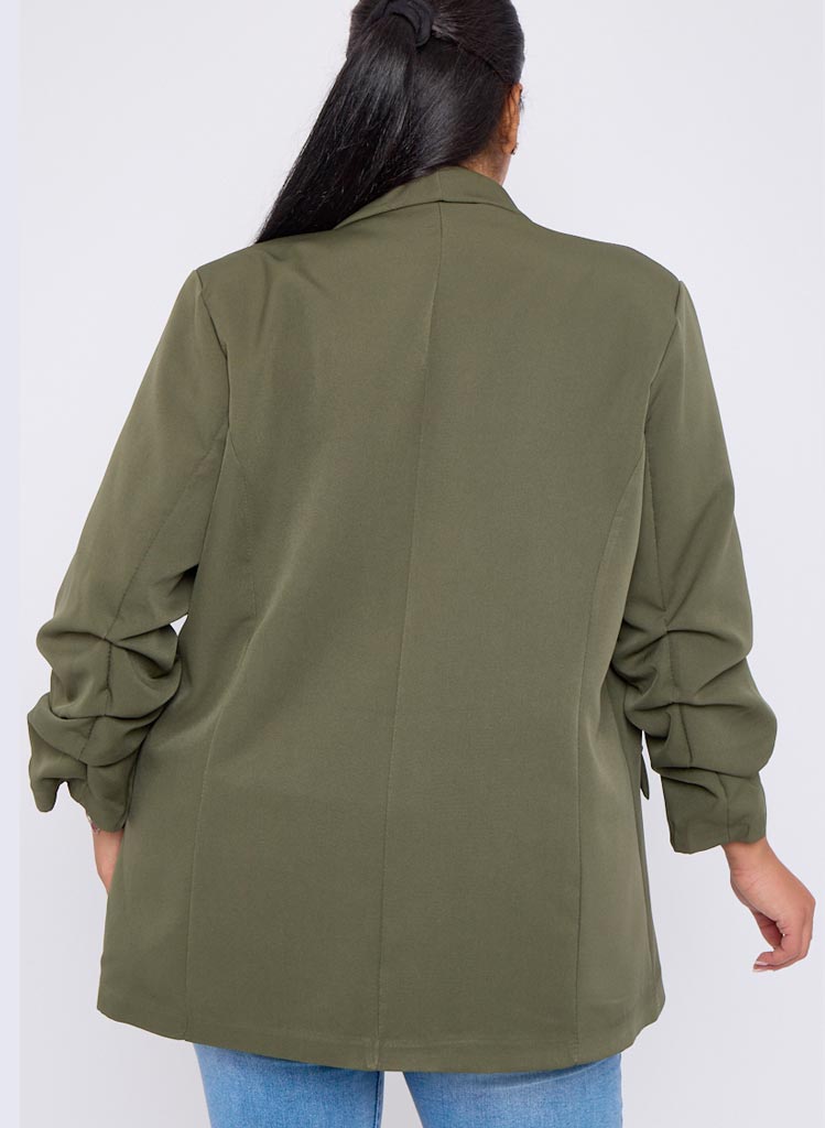 Khaki Aarya Blazer