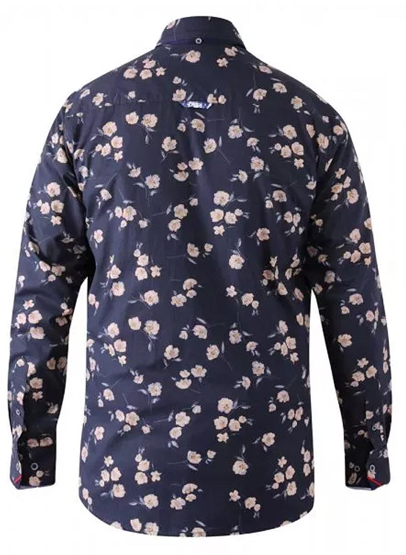 Floral Print Skyrta