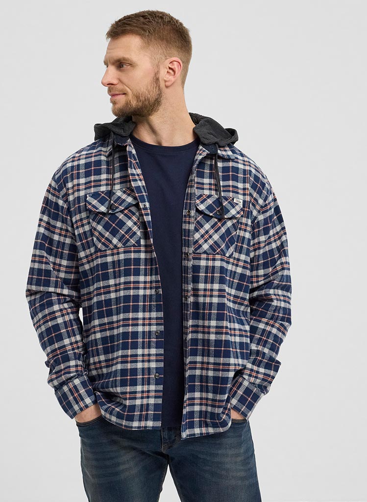 Hood Flannel Skyrtujakki