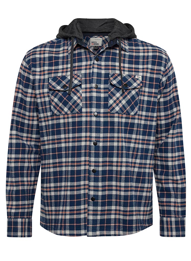 Hood Flannel Skyrtujakki