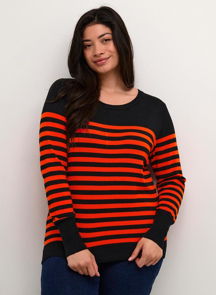 Lizzy Stripe Peysa