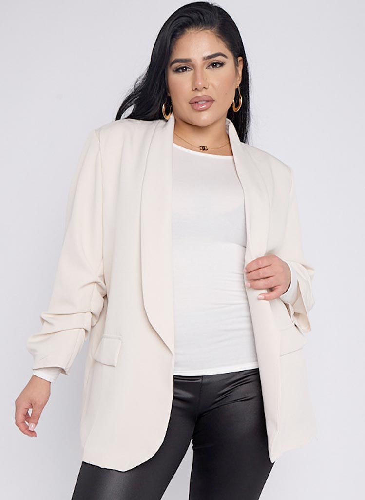 Cream Aarya Blazer