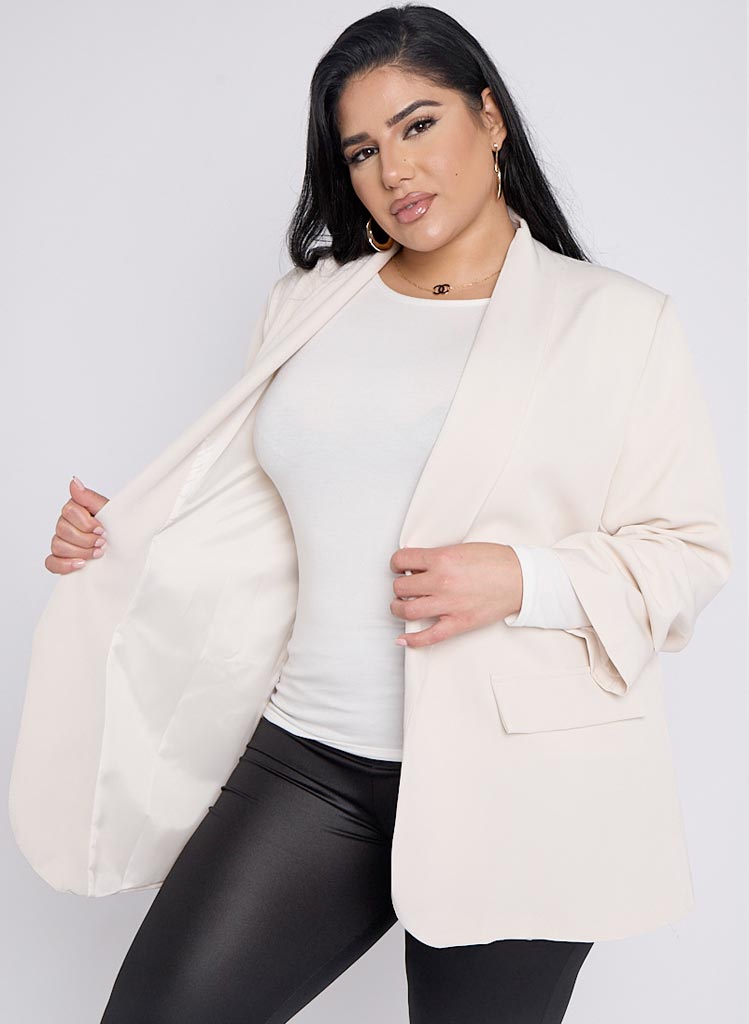 Cream Aarya Blazer