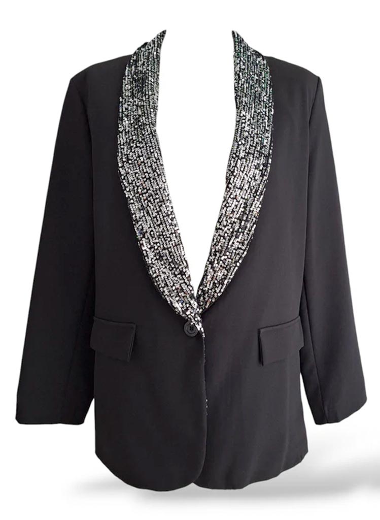 Pallíettu Aarya Blazer